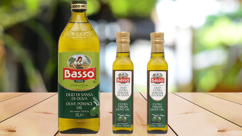 Dầu olive Basso nguyên chất thơm ngon, tốt cho sức khỏe