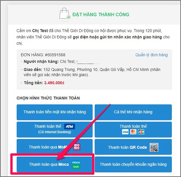 Tuần lễ Brand Week giảm tối đa 500.000 đồng khi thanh toán qua ví Moca