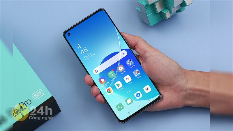 OPPO Reno6 Pro 5G cho chất lượng hiển thị rất tốt.