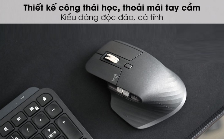 Chuột không dây Logitech MX Master 3 Đen