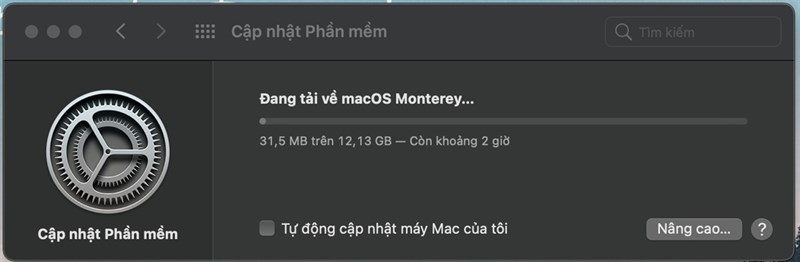 cách cập nhật được MacOS Monterey chính thức