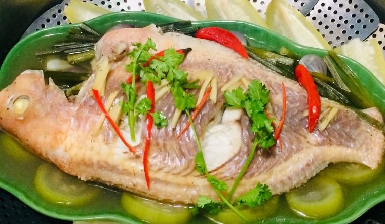 Hướng dẫn chi tiết cách làm món cá diêu hồng hấp bầu ngọt thịt, bổ dưỡng