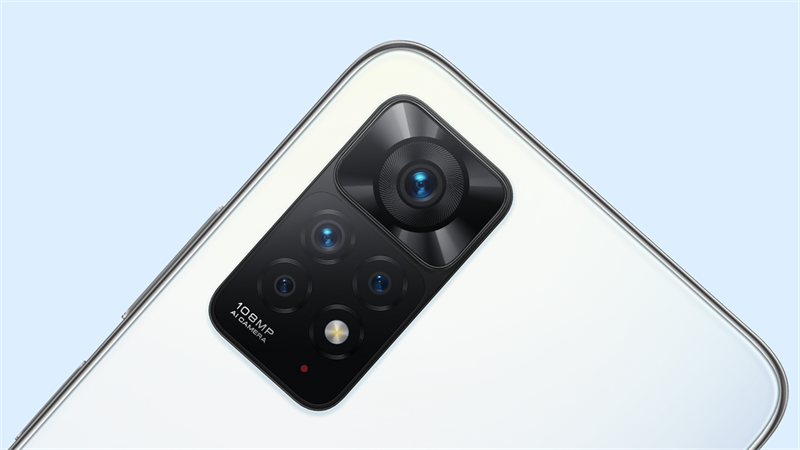 Redmi Note 11 Pro có tận 4 camera với camera chính lên đến 108 MP. Nguồn: Xiaomi.
