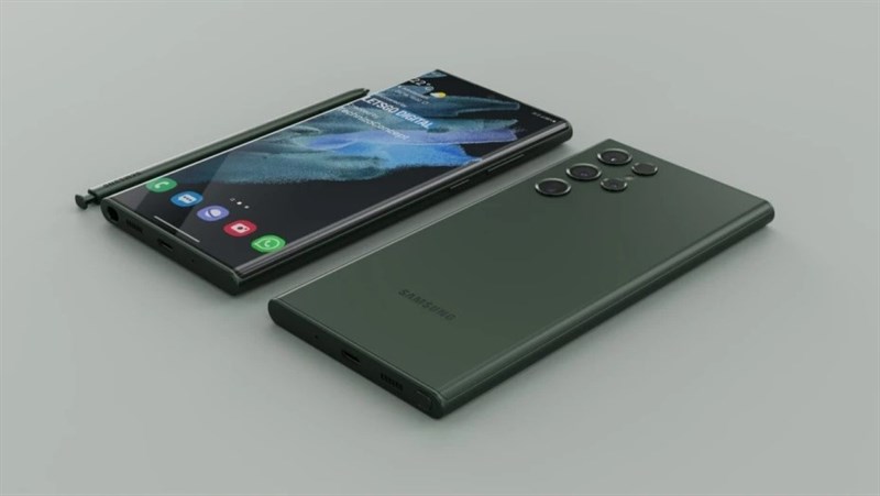 Galaxy S22 Ultra có thể có màu xanh mới