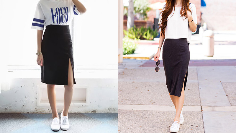 Bỏ túi” 5 cách phối đồ với chân váy ngắn cực năng động các nàng nên thử -  BlogAnChoi