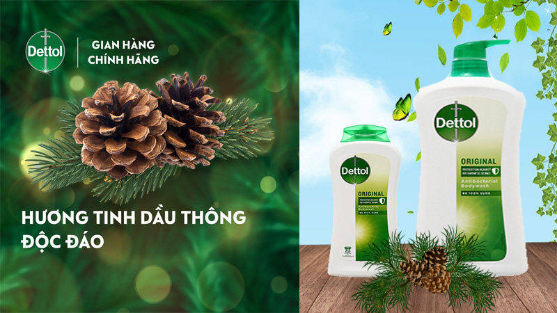 Sữa tắm Dettol Onzen kháng khuẩn