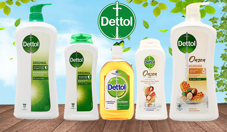 Tay thơm do sạch khuẩn, da thơm do Dettol