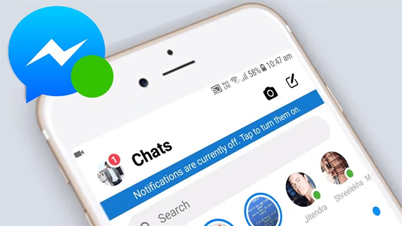 Cách tắt trạng thái online trên Messenger