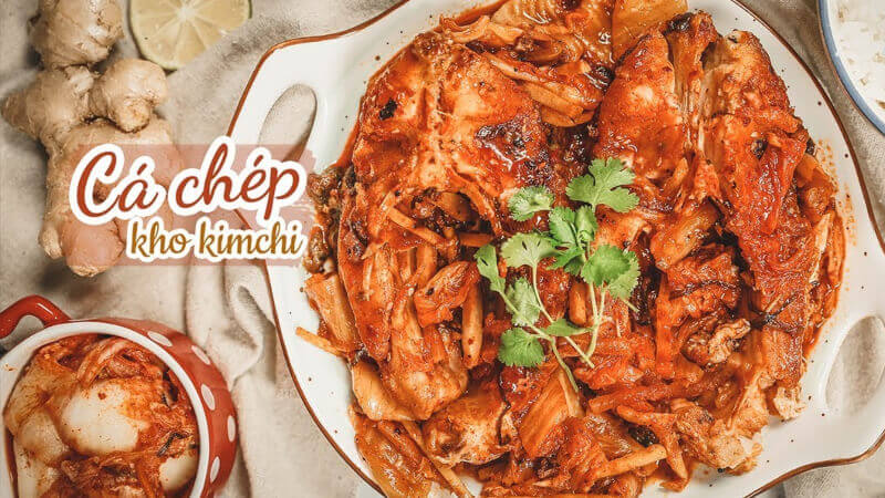 Learn how to make simple delicious kimchi braised carp for the whole family