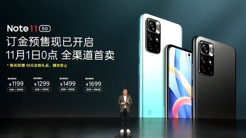 Giá bán chính thức của Xiaomi Redmi Note 11 Giá bán chính thức của Xiaomi Redmi Note 11