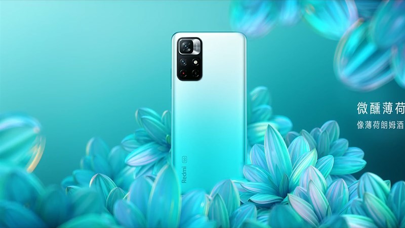 Xiaomi Redmi Note 11 được trang bị camera kép với camera chính độ phân giải 50 MP