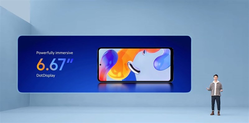 Xiaomi Redmi Note 11 Pro 5G có màn hình sử dụng thiết kế đục lỗ. Nguồn: Xiaomi.