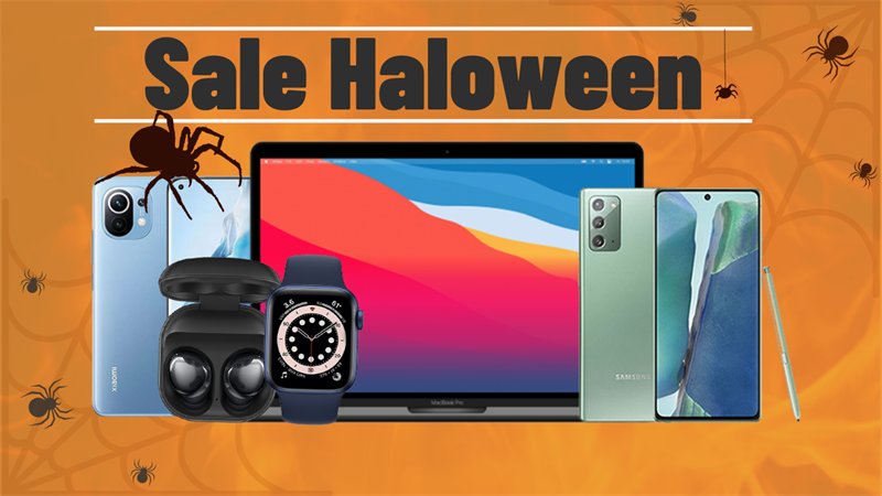 Halloween săn sale cùng TOP những sản phẩm công nghệ giá cực sốc, cơ hội rinh hàng tốt chốt giá siêu hời đây rồi