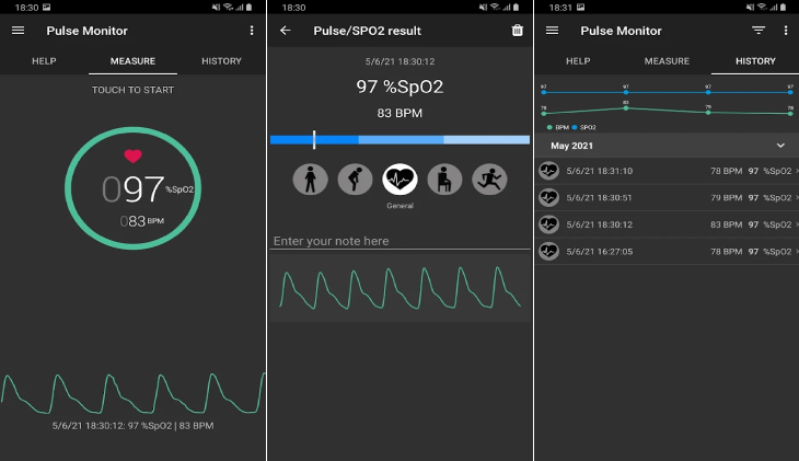 5 ứng dụng giúp đo nồng độ oxy trong máu trên điện thoại