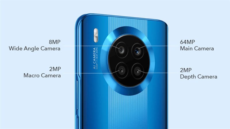 Thông số camera sau của Honor 50 Lite Thông số camera sau của Honor 50 Lite