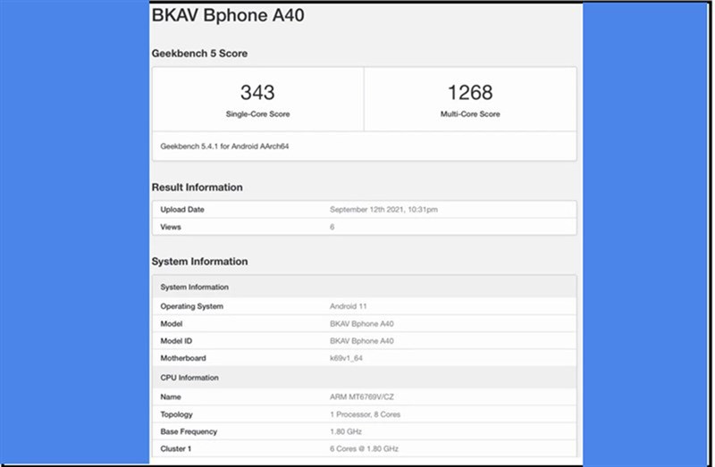 Rò rỉ cấu hình Bphone A40 Rò rỉ cấu hình Bphone A40