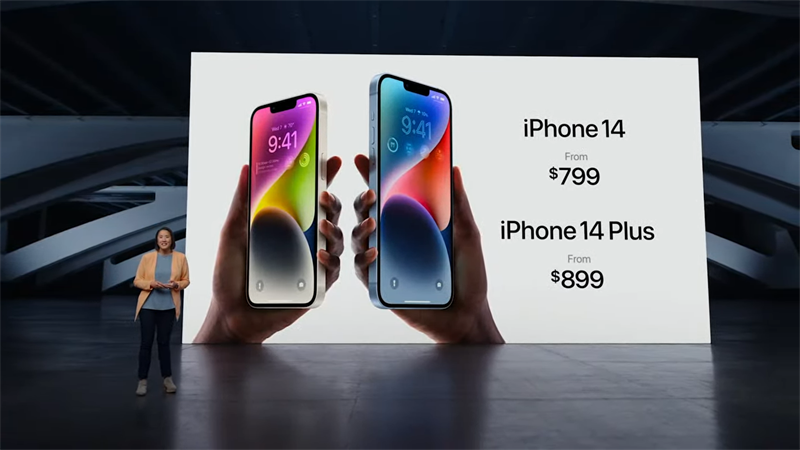 Giá bán iPhone 14 Plus bao nhiêu với pin lớn, camera kép và tính năng liên lạc vệ tinh