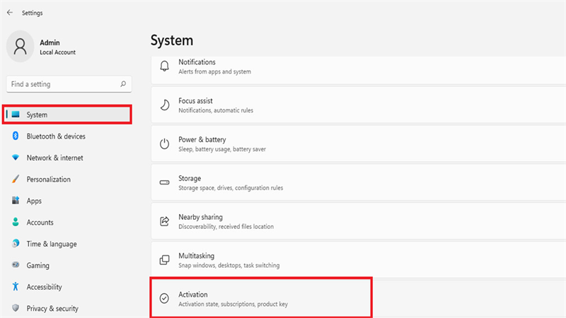 Vô mục chỉ định  trên windows 11