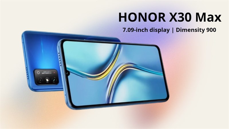Honor X30 Max ra mắt với màn hình lớn Honor X30 Max ra mắt với màn hình lớn