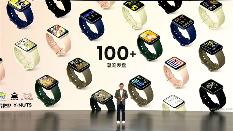 Redmi Watch 2 có 100 mặt đồng hồ Redmi Watch 2 có 100 mặt đồng hồ