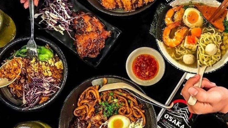 Những món ăn hấp dẫn ở quán Osaka