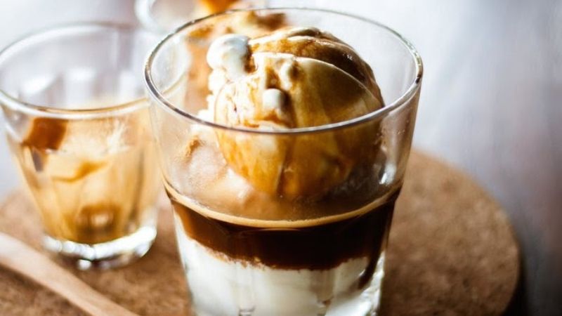 Share how to make Affogato coffee without going to Italy can also enjoy