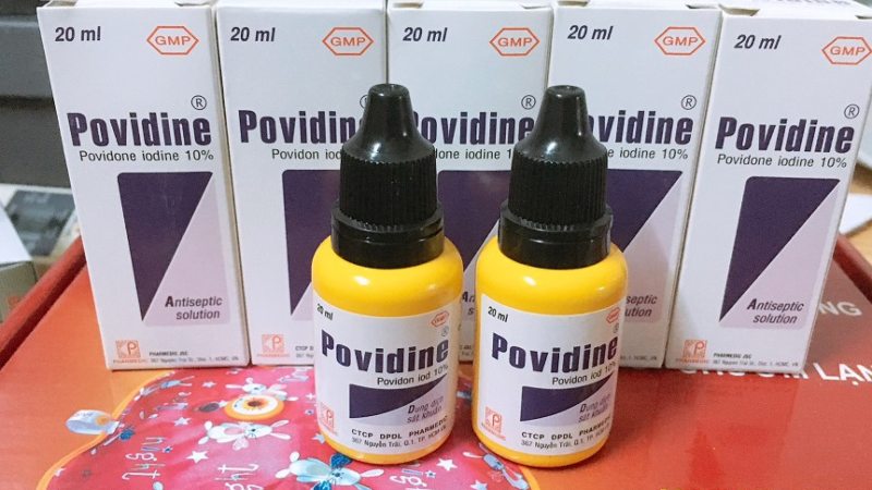 Cách sử dụng Povidine để trị mụn hiệu quả