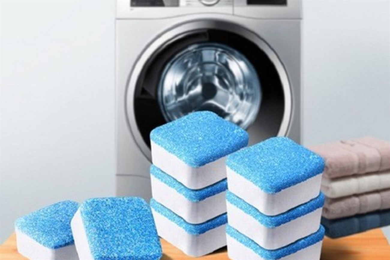 Mẹo sử dụng viên tẩy vệ sinh máy giặt hiệu quả nhất
