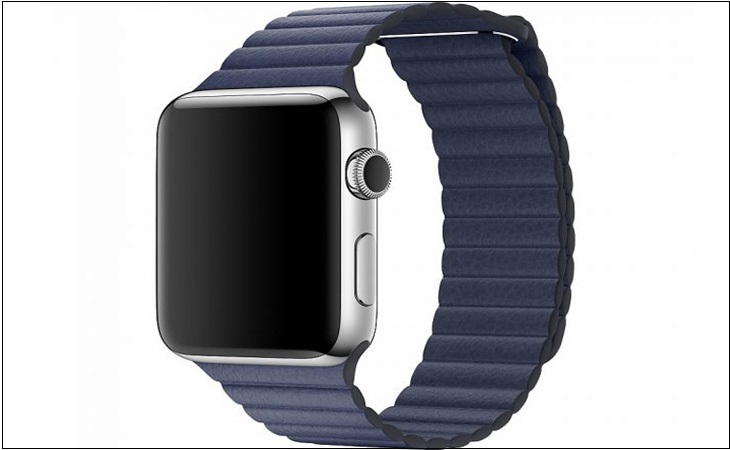 Apple Black Leather Loop