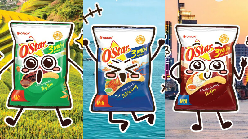 Snack O’Star 3 miền có gì đặc biệt?