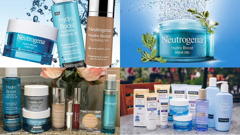 Các dòng sản phẩm của Neutrogena được nhiều người yêu thích