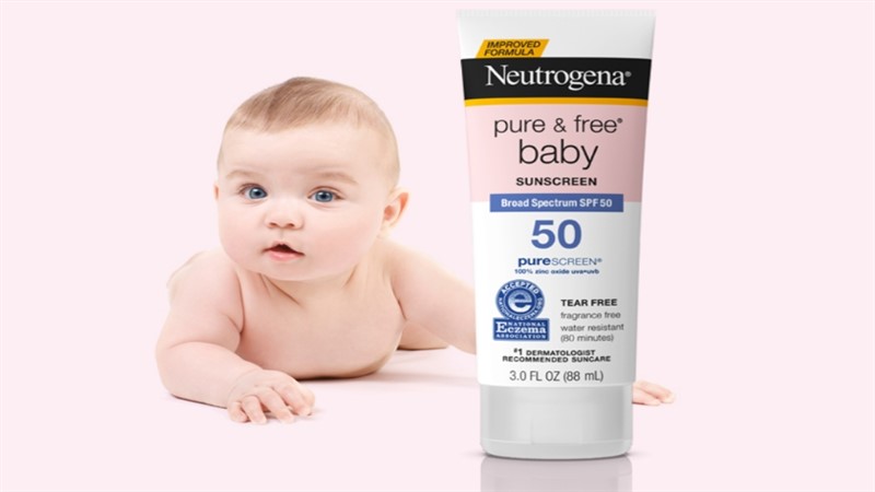 Kem chống nắng Neutrogena Pure & Free Baby Sunscreen SPF 50