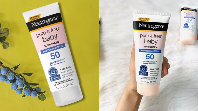 Kem chống nắng Neutrogena Pure & Free Baby Sunscreen SPF 50