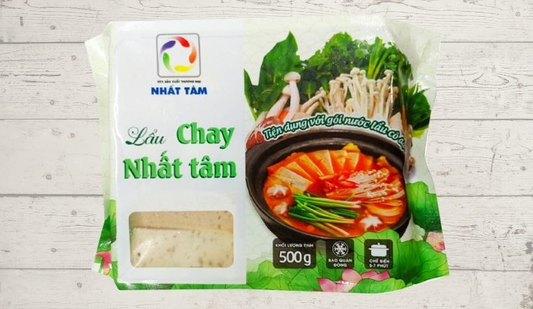Đãi cả nhà với món lẩu thái chay Nhất Tâm thanh đạm đơn giản