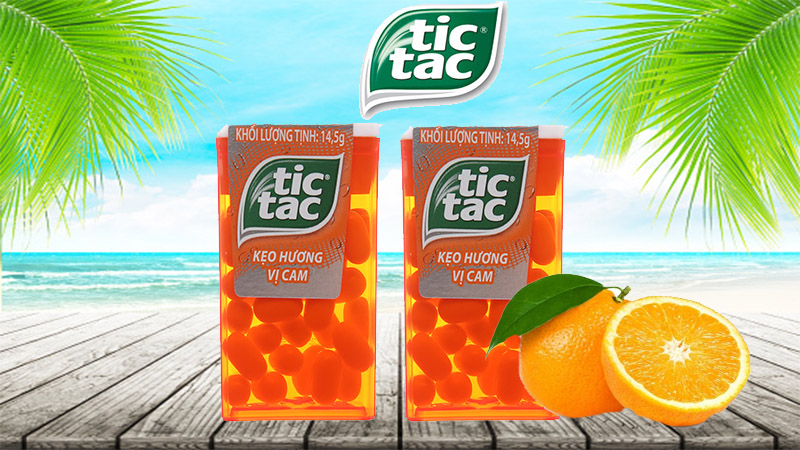 Kẹo hương cam Tic Tac hộp 14.5g