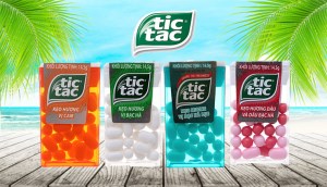 Bùng nổ hương vị với các loại kẹo Tic Tac