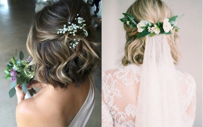 Hãy khám phá kiểu tóc cô dâu tóc ngắn đầy phá cách và nổi bật để tỏa sáng trong ngày cưới của bạn. Hình ảnh liên quan chắc chắn sẽ khiến bạn thấy yêu thích và háo hức để thử thực hiện kiểu tóc này cho mình.