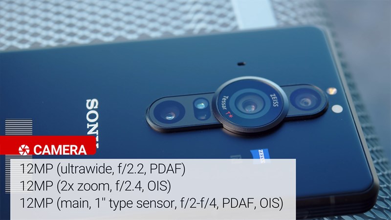 Thông số camera của Sony Xperia Pro I