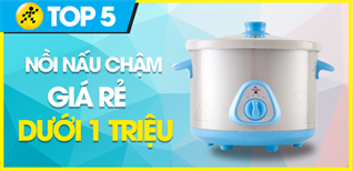 Top 5 nồi nấu cháo chậm chính hãng, giá dưới 1 triệu tại Điện máy XANH