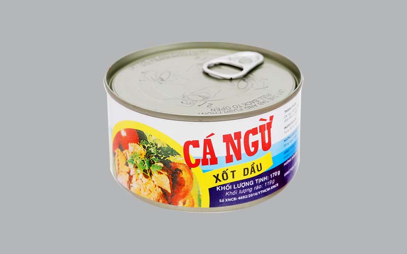 Cá ngừ sốt dầu Vissan