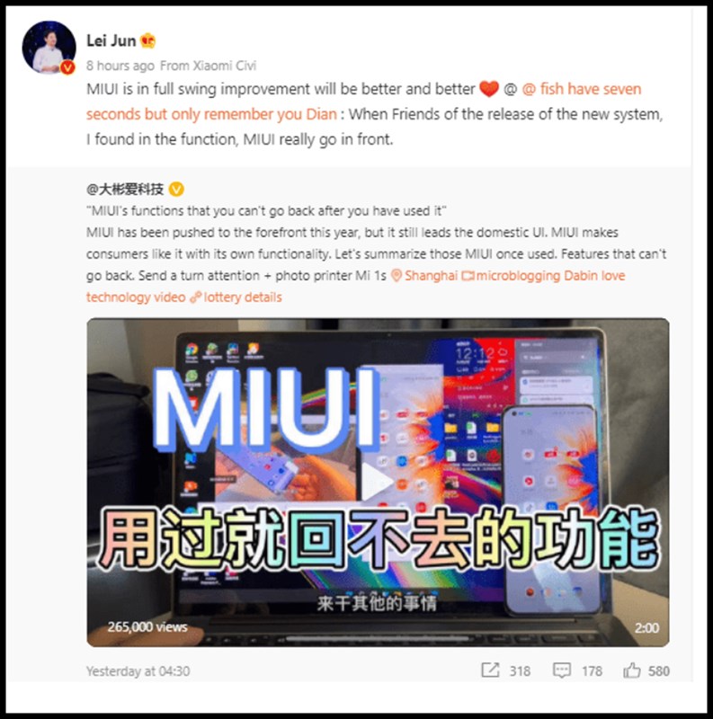 Bài thông báo của CEO