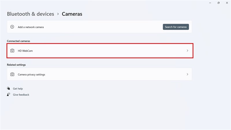 cách kiểm tra camera máy tính trên Windows 11
