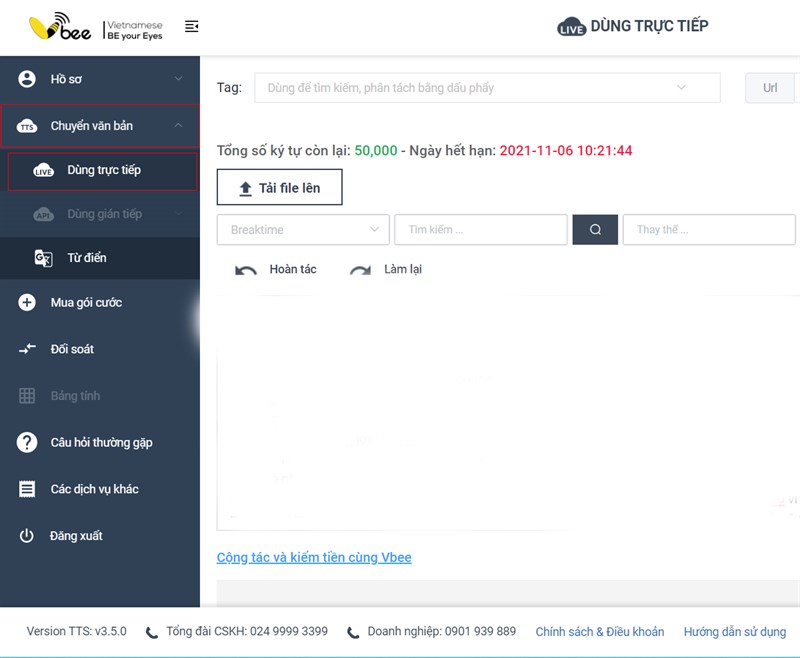 Cách chuyển văn bản thành giọng nói 