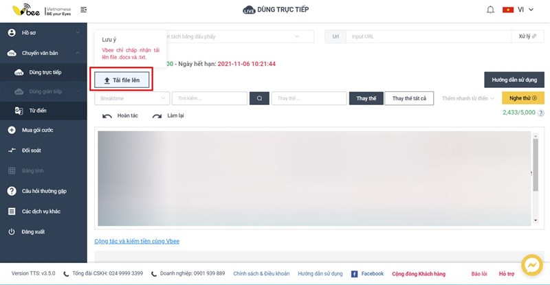 Cách chuyển văn bản thành giọng nói 
