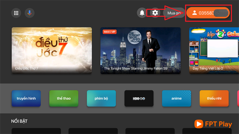 Các bước kích hoạt gói VIP Các bước kích hoạt gói VIP