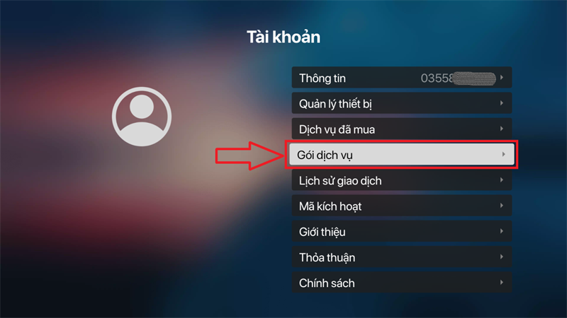 Các bước kích hoạt gói VIP Các bước kích hoạt gói VIP