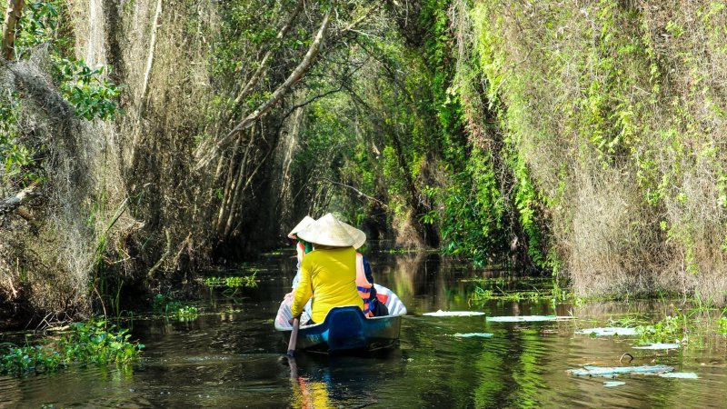 Khu du lịch Làng Nổi Tân Lập - Long An