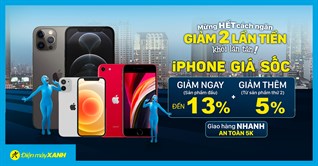 Chưa lên nổi iPhone 13, xem ngay 9 chiếc iPhone giảm giá tẹt ga đến 4 triệu, có trả chậm cực hấp dẫn