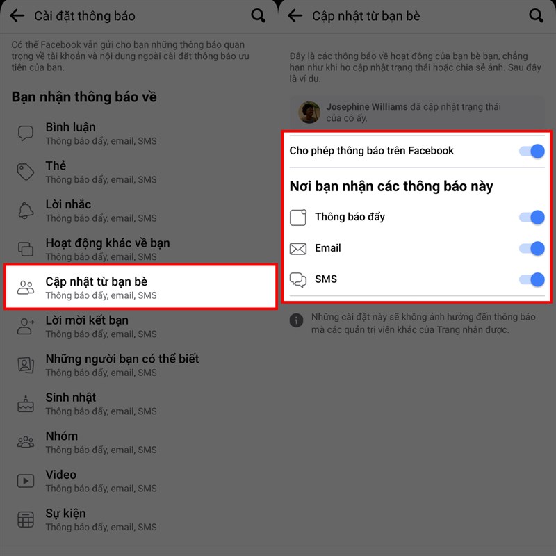 Bạn muốn nhận thông báo về các bài viết mới nhất, tin tức và thông tin từ người thân và bạn bè? Với tính năng nhận thông báo Facebook, bạn có thể dễ dàng cập nhật thông tin mới nhất và không bao giờ bỏ lỡ thứ gì quan trọng. Hãy mở cài đặt thông báo và lựa chọn các loại thông báo mà bạn muốn nhận. Việc này sẽ giúp bạn tiếp tục kết nối với những người thân yêu và cập nhật thông tin mới nhất của họ trên Facebook.