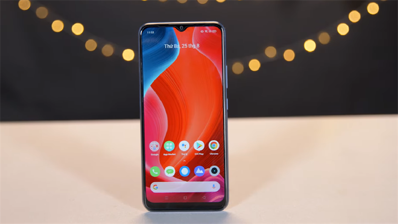 Màn hình tràn viền thời thượng trên Realme C12